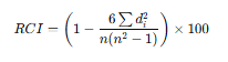 RCIの計算式