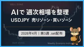 USDJPY週次相場整理｜2026年4月第3週