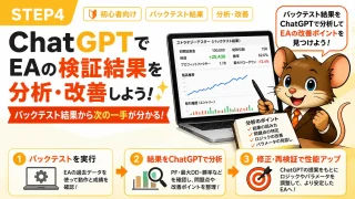 MT4 EAのバックテスト結果をChatGPTで分析・改善